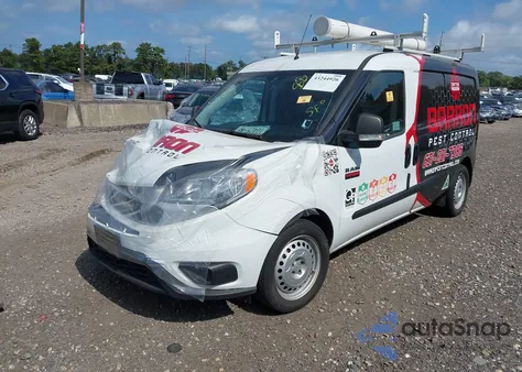 2022 Ram Promaster City Cargo Van из США, поврежденный, VIN ZFBHRFAB8N6W40377